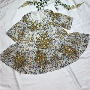 MANGO floral print dress SZ 4